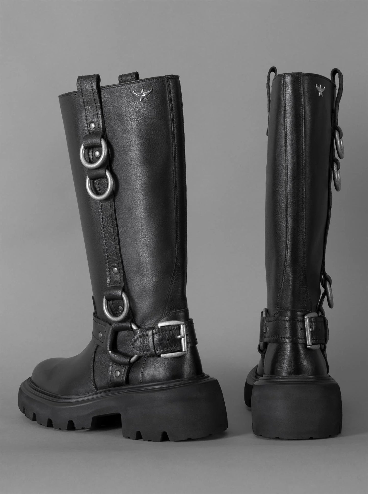 Cable Black Boot