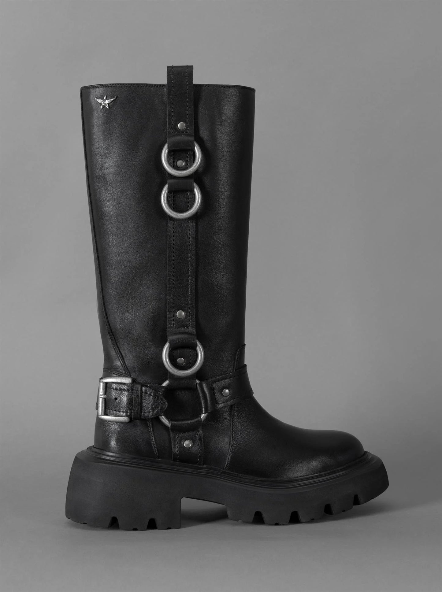 Cable Black Boot