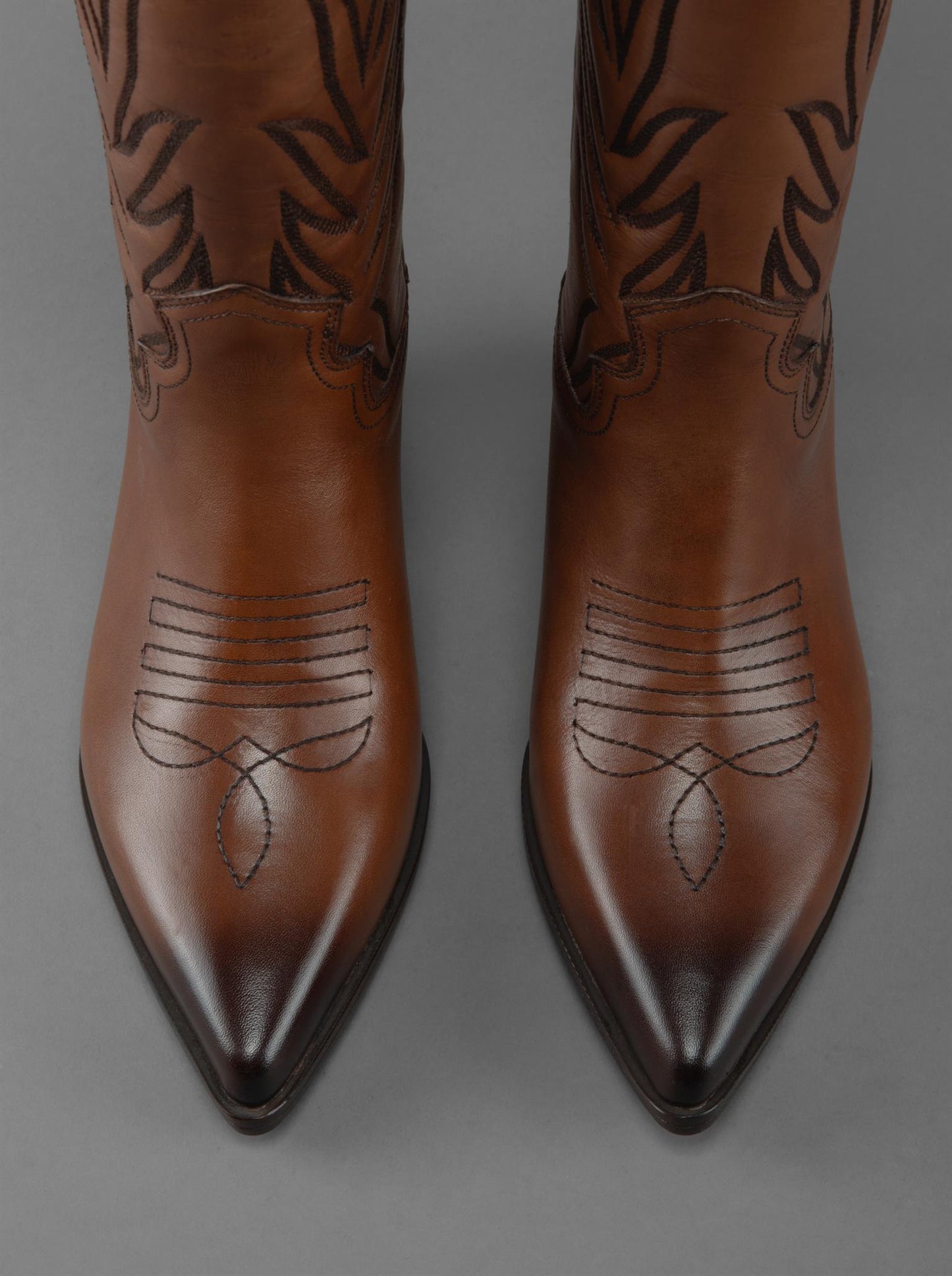 New Western Brown Boots