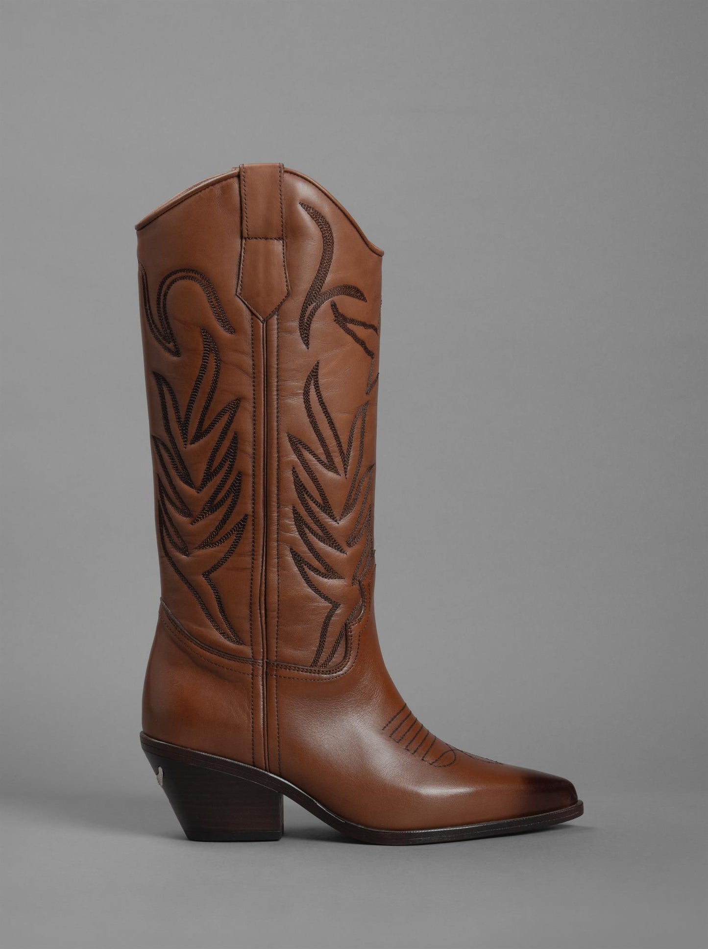 New Western Brown Boots