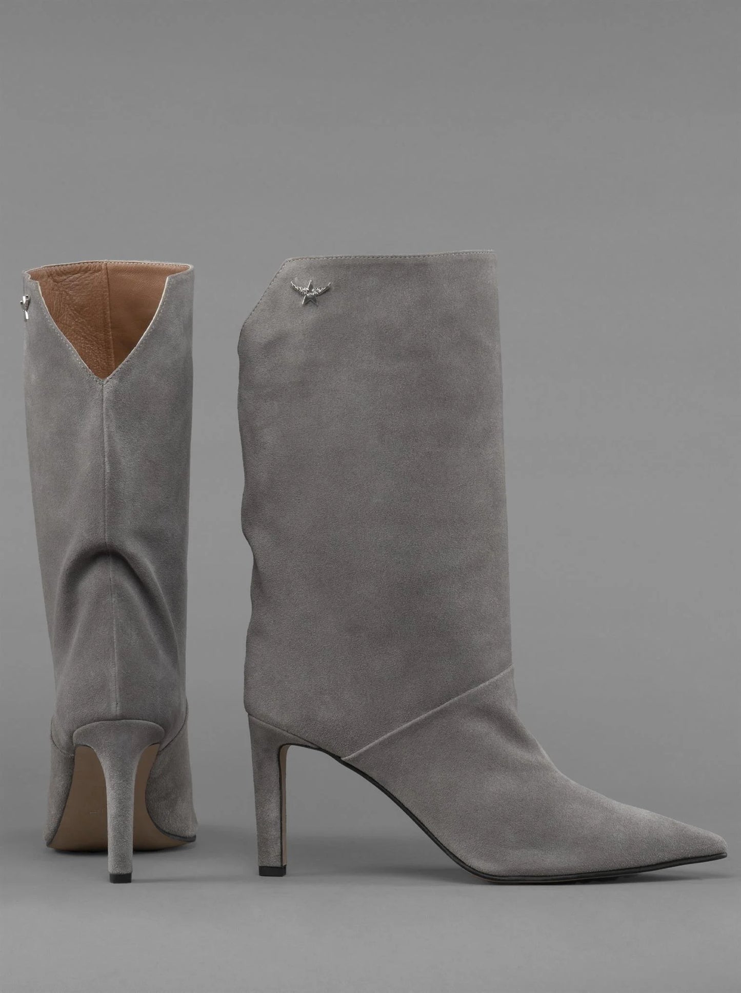 Rosso Grey Boots