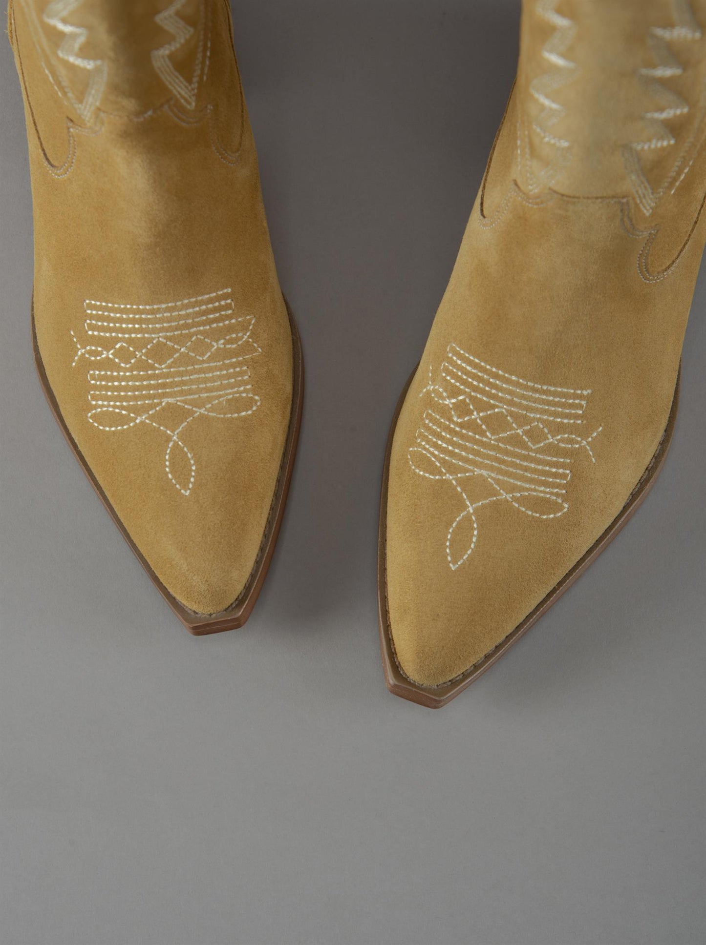 West Mas Camel Suede Boots