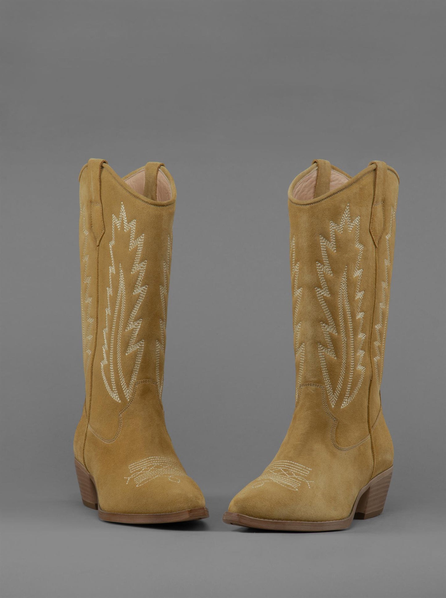 West Mas Camel Suede Boots